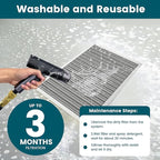 12x24x1 Air Filter-MERV 8, Washable & Reusable Electrostatic Air Filter - Image 6