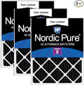 Nordic Pure 12x20x1 Pure Carbon Pleated Odor Reduction Furnace Air Filters 3 by NordicPure