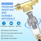 GFC40 Garden Hose Filter with 3/4" GHT Connector, 40 & 100 & 200 Micron - Image 4