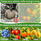 9.8 x 9.8 ft Large Fruit Tree Netting Cover - Image 3