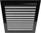 Repa Market 12" x 12" Inch Galvanized Steel Black Soffit Air Vent Cover - Image 9