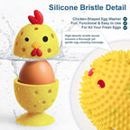 Egg Washer for Fresh Eggs, Egg Scrubber for Fresh Eggs, 2 Reusable Silicone - Image 2