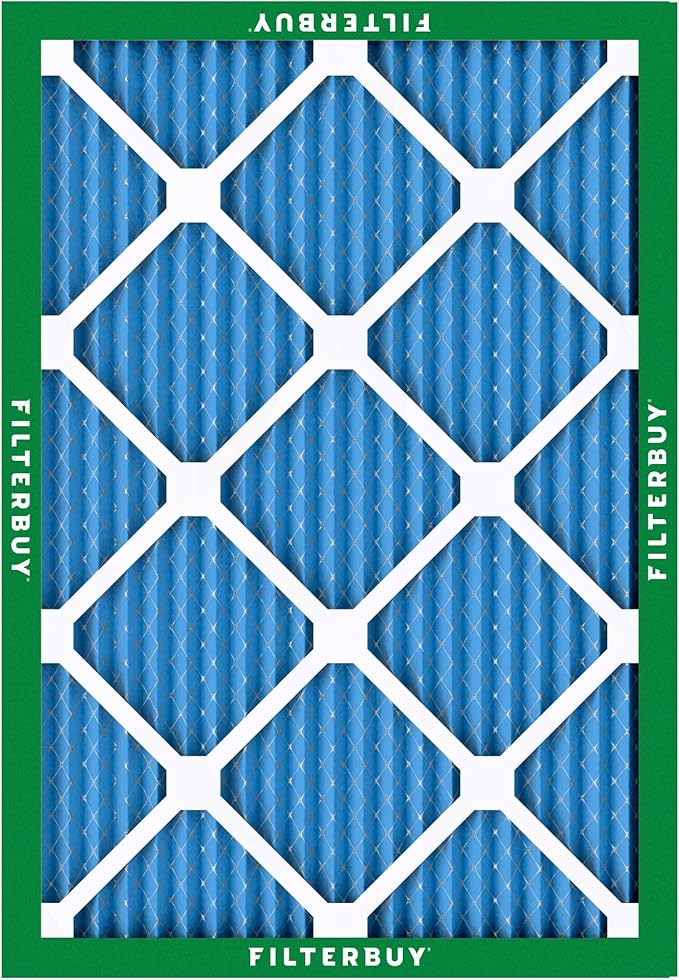 Filterbuy 8x14x1 Air Filter MERV 13 Optimal Smoke & Allergy Defense, - Image 9