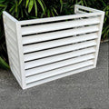 Pool pump covers for outside units, outdoor garbage can enclosures, aluminum by ZUGIATP