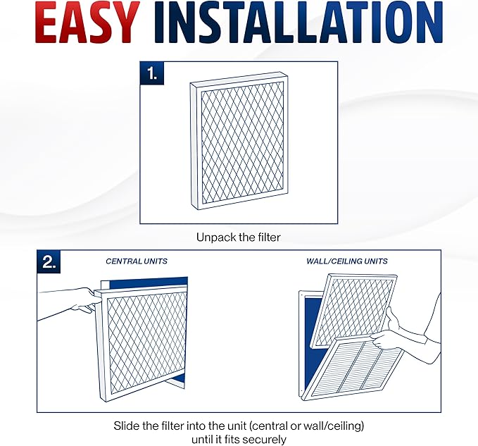 16x25x1 Electrostatic Air Filter, MERV 8, Reusable Furnace AC/HVAC Filter - Image 5
