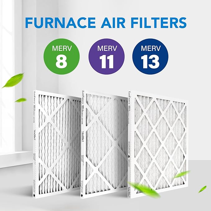 LotFancy 16x20x1 Air Filter MERV 13 6-Pack, Electrostatic Pleated HVAC Furnace - Image 8