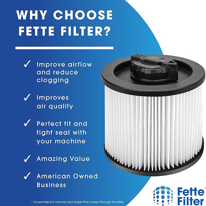 Fette Filter - DXVC4001 HEPA Filter Compatible - Pack of 2 - Image 3