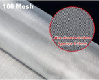 100 Mesh Stainless Steel Wire Cloth Panel, 304 Woven Metal Mesh Sheet, Tight - Image 3