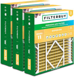 Filterbuy 21x24.5x5 Air Filter MERV 11 Superior Pet & Allergy Defense, by Filterbuy