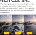 Kase 82mm Variable ND1.5-8 & CPL & Black Mist 3 in 1 Filter - Image 3