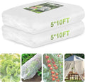 Garden Netting, 2 Pack 5x10Ft Ultra Fine Mesh Netting Pest Barrier Protection by RIFNY