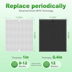 5510 5520 Replacement Filter Q for WINIX 5510 5520 PlasmaWave Air Purifier - Image 6
