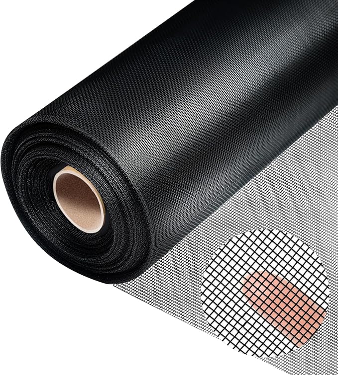 304 Stainless Steel Mesh, 47in x 10ft, 22 Mesh, Sturdy Metal Screen Roll by Unknown