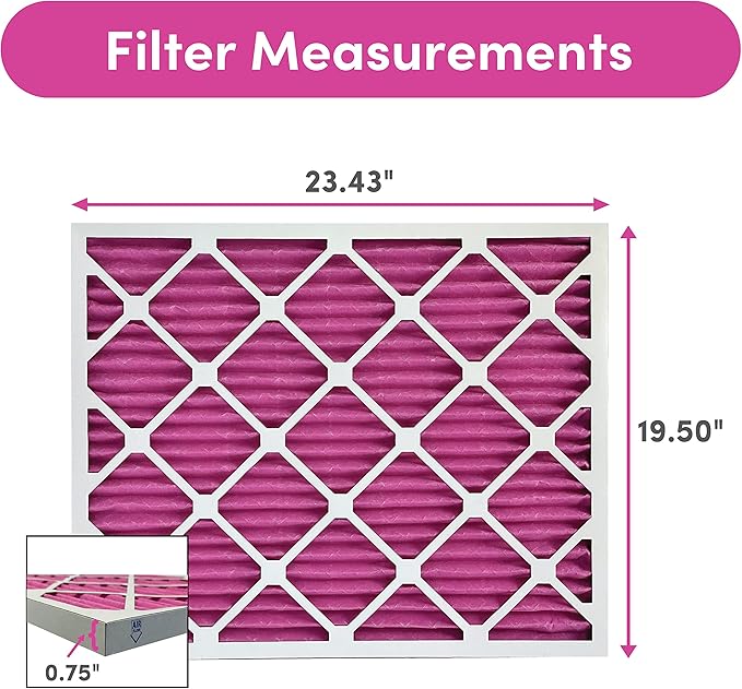 Colorfil 20x24x1 Air Filter | Made in the USA | Color Changing | Remove Cat and - Image 5