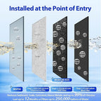iSpring Whole House Water Filter System w/Spin Down Sediment Filter, - Image 3