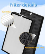 6-Pack AD5000 Replacement Filter Compatible - Image 3