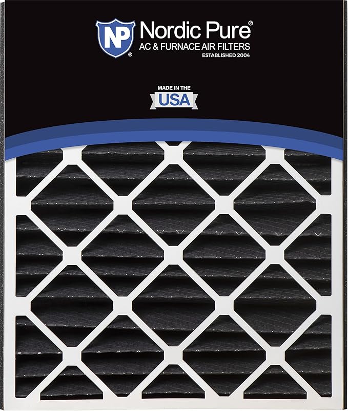 Nordic Pure 20x25x5 Air Bear Replacement Pure Carbon Odor Reduction Merv 8 Air - Image 5