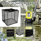 Pond Pump Filter Bag Solid Pump Mesh Box Adjustable Pond Filter Box Protective - Image 2