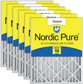 Nordic Pure 20x20x4 Pleated MERV 10 Air Filters 6 Pack by NordicPure