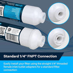 SpiroPure Inline Filter NSF Coconut Shell Granular Carbon Water Filter - Image 3