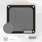 120mm Dust Filter PC for Computer Cooler Fan/PSU/Routers PVC 50 Mesh, Computer - Image 2