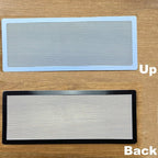 White Floor Register Vent Screen Cover 4"x12" Magnetic - Image 5