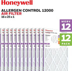 Honeywell 16x25x1 MERV 12 Electrostatic Pleated HVAC AC Furnace Air Filter | - Image 2