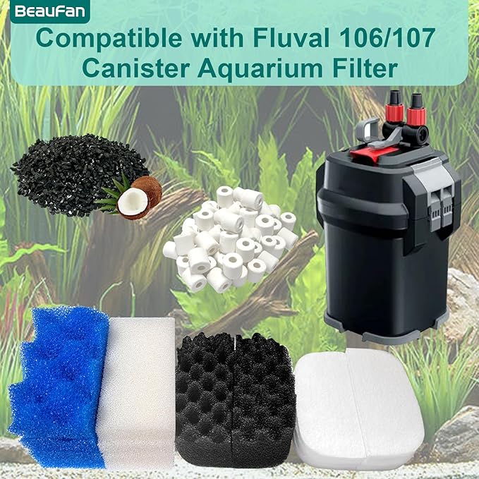 24 Sets Aquarium Replacement Media Maintenance Kit Compatible - Image 2