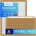 Fiberglass Air Filter -16x25x1Air Filter 12 Pack by Unknown