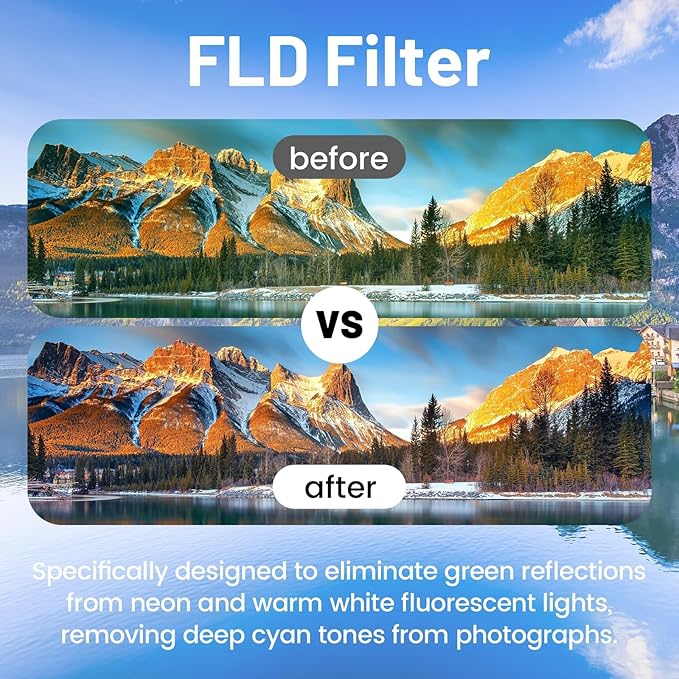 3 Pack Universal Lens Filter Kit 40.5mm - Image 8
