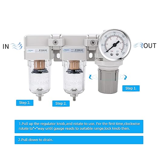 NANPU DFR-02 1/4" NPT Air Drying System - Image 5