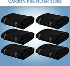 CFS – Pack of 6, Premium Cut-to-Fit Activated Carbon Pre-Filter Pad Compatible - Image 2