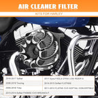 High Flow Air Cleaner Intake Filter System Kit Air Filters Cover Drift Style - Image 2