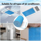 2PCS 12 x 140" Air Vent Filters, Cut-to-Size MERV 8 Filter Material, Triple - Image 4