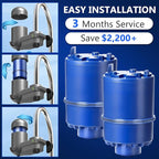 Blue Faucet Water Filter Replacement - Image 7
