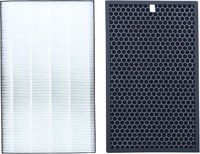 FZ-F50HFE/U FZ-F50DFE Air Purifier Replacement Filter Set Compatible by LRFDRESS