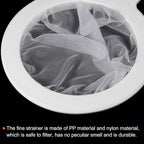 PATIKIL 9"x6" Food Filter Strainer, 100 Mesh, Polypropylene - Image 4