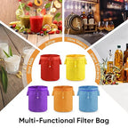 5 Gallon Filter Bag, 5 Pack Mesh Filter Bags - Image 7