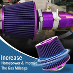 Universal Clamp-On Air Intake Filter, High Performance, Washable Filter - Image 5