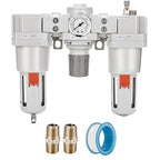 NANPU 1" NPT Air Filter, Regulator & Lubricator Combo by NANPU