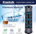1 Micron 10" x 2.5" Whole House CTO Carbon Sedimen Water Filter Compatible - Image 4