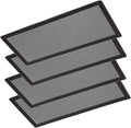 Magnetic Floor Vent Covers- 4"x10" Air Vent Screen Mesh Cover, Floor Register by HUAREW