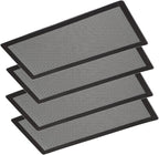 Magnetic Floor Vent Covers- 4"x10" Air Vent Screen Mesh Cover, Floor Register by HUAREW