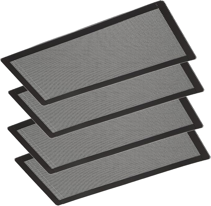 Magnetic Floor Vent Covers- 4"x10" Air Vent Screen Mesh Cover, Floor Register by HUAREW