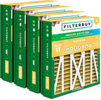 Filterbuy 24.5x27x5 Air Filter MERV 11 Superior Pet & Allergy Defense, Pleated by Filterbuy