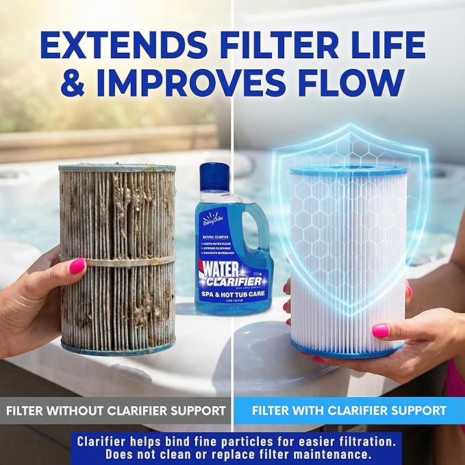 3-in-1 Hot Tub Water Clarifier – Hot Tub Chemicals, pH Neutral Formula - Image 6