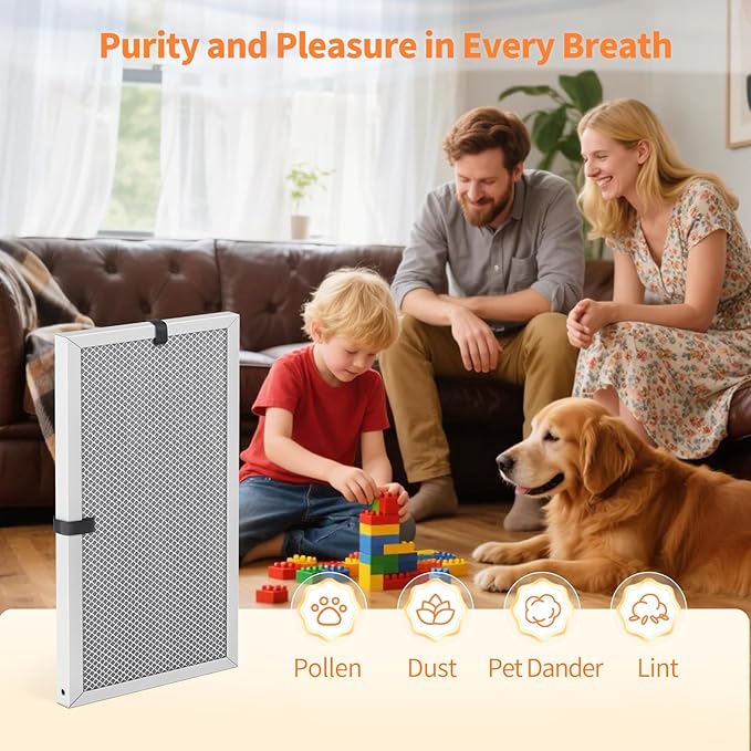 2-Pack 12x20x1 MERV 8 Reusable & Washable Electrostatic Air Filters - Image 7