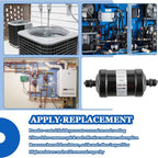 BOJACK Single Flow Refrigerant Filter Dryer Liquid Line SDML-083S 3/8" Sweat - Image 6