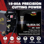 LTP8050 CNC | 80A Blowback Plasma Cutter, THC/ARC OK, LED Display & Front - Image 6