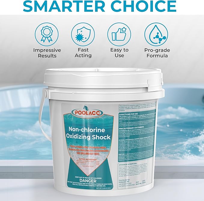 Non-Chlorine Spa Shock for Hot Tub, Chlorine-Free Shock Treatment for Hot Tubs - Image 3